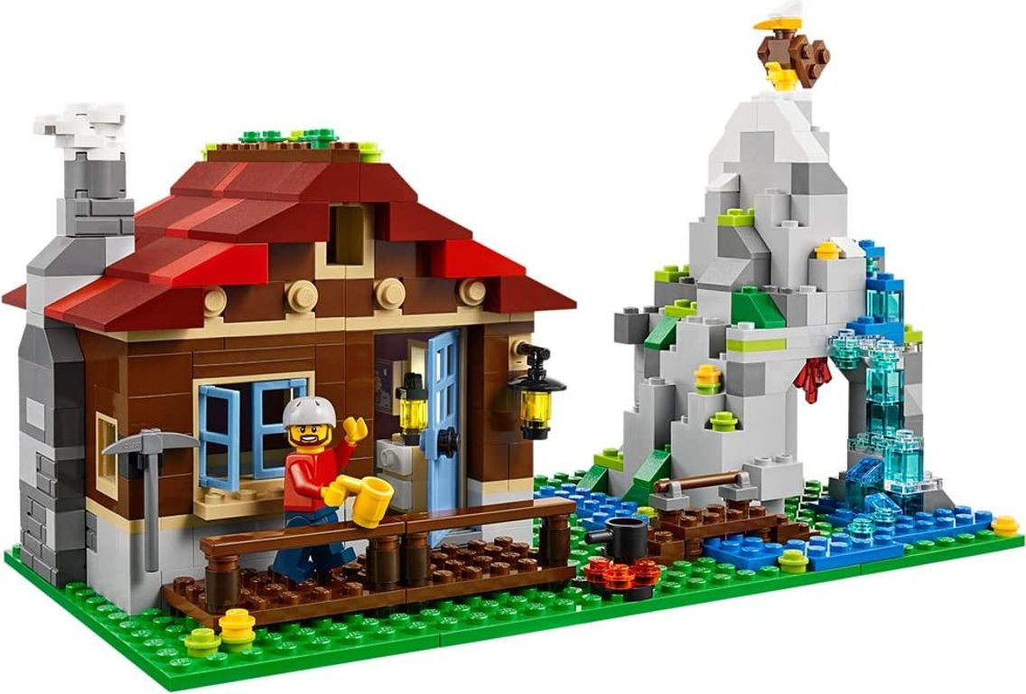 LEGO® Creator Mountain Hut components