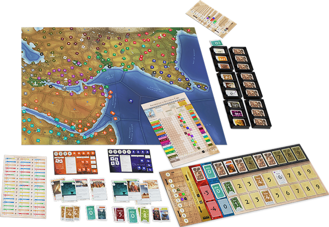 Mega Empires: The East komponenten