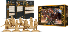 A Song of Ice & Fire: Tabletop Miniatures Game – Baratheon Heroes II componenti