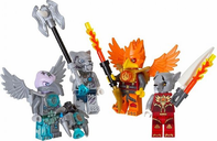 LEGO® Legends of Chima Fire and Ice Minifigure Accessory Set minifigures