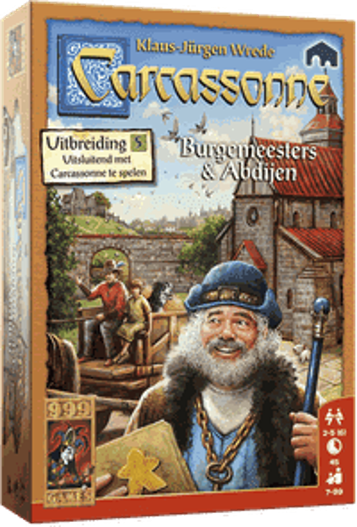 Carcassonne: Burgemeesters & Abdijen doos