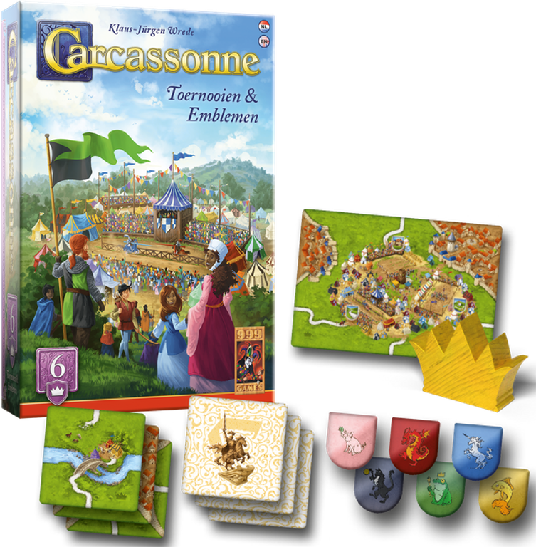 Carcassonne: Jousts & Crests box