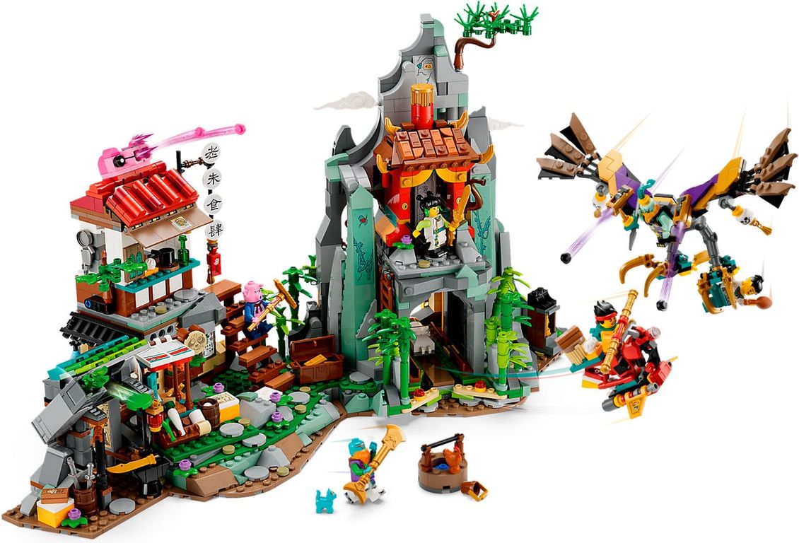 LEGO® Monkie Kid Monkie Kids Teamversteck spielablauf