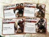 Summoner Wars (Second Edition): Mountain Vargath Faction Deck cards