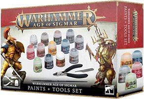 Warhammer Age of Sigmar: Paint + Tools Set