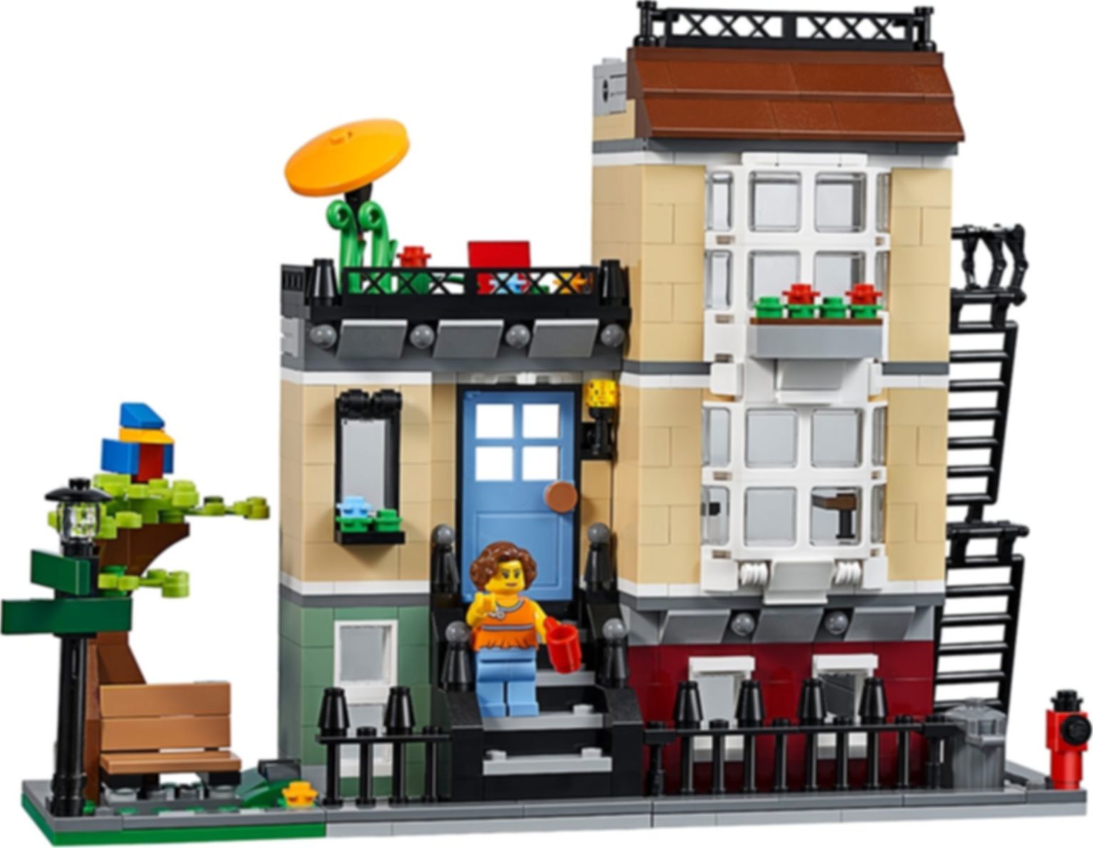 LEGO® Creator Apartamento urbano partes
