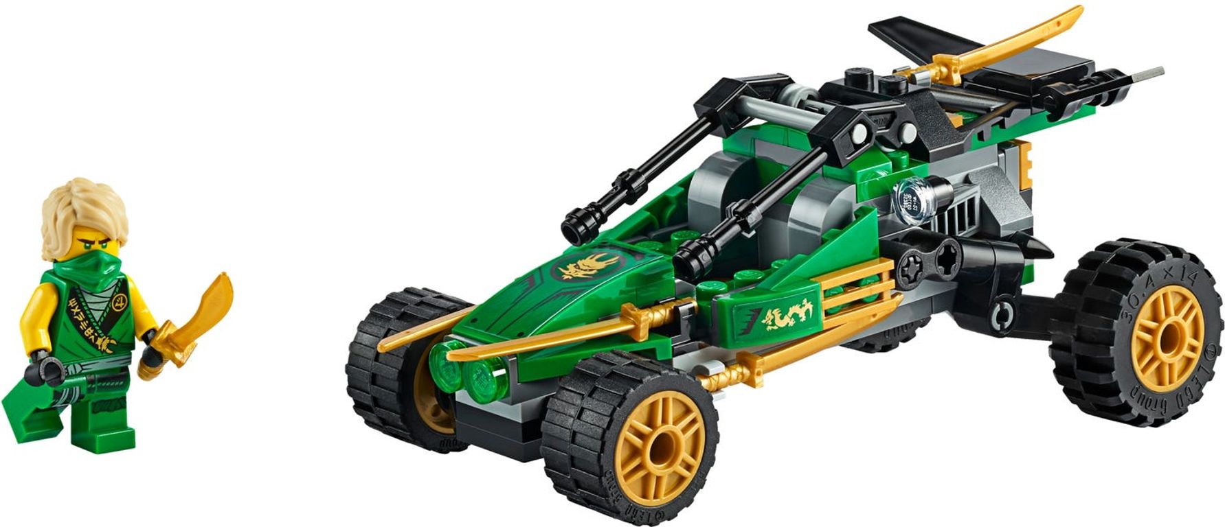 LEGO® Ninjago Jungle aanvalsvoertuig componenten