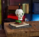 Halloween Skull Candle