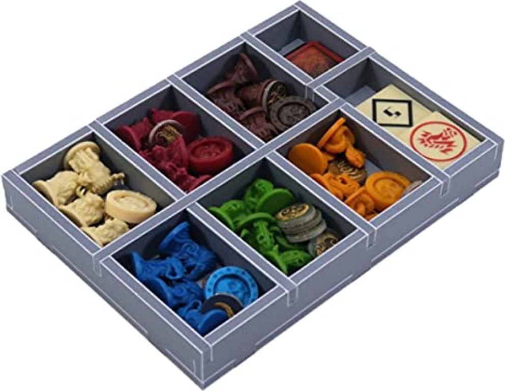 Blood Rage: Folded Space Insert components