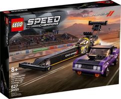 LEGO® Speed Champions Drágster Mopar Dodge//SRT Top Fuel y Dodge Challenger T/A de 1970