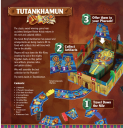 Tutankhamun dos de la boîte