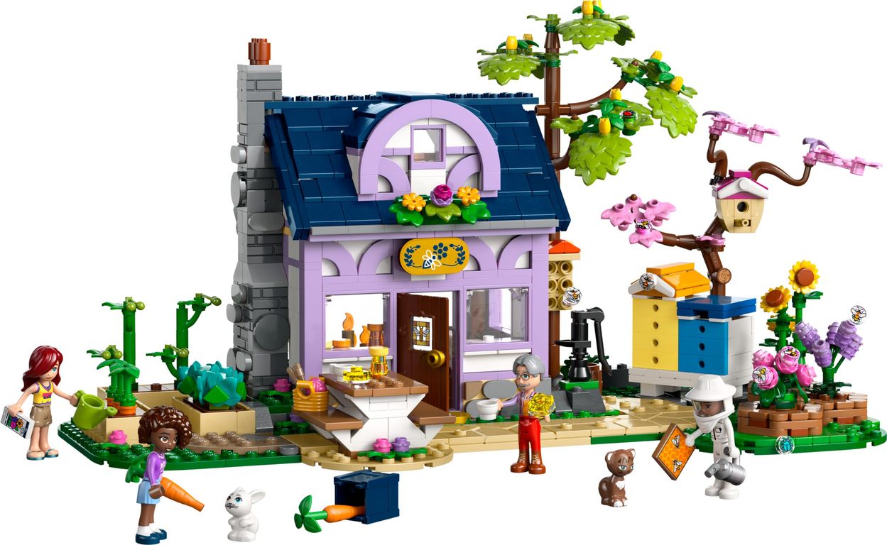 LEGO® Friends Casa degli apicoltori e giardino fiorito componenti