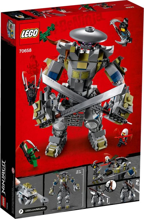 LEGO® Ninjago Titán Oni parte posterior de la caja