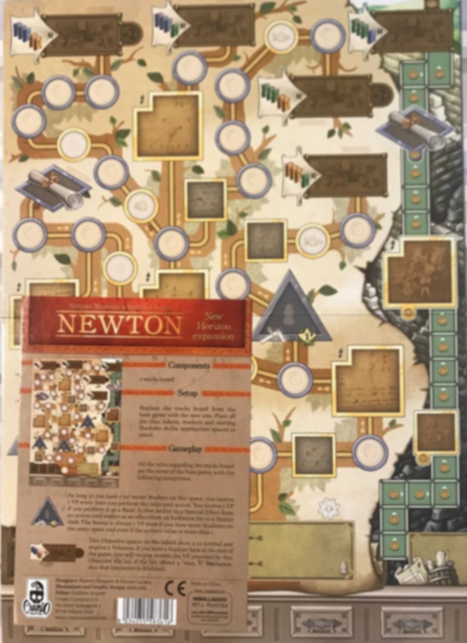 Newton: Nuevos Horizontes juego de mesa