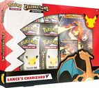 Pokemon TCG: Celebrations V Box – Lance's Charizard V & Dark Sylveon V