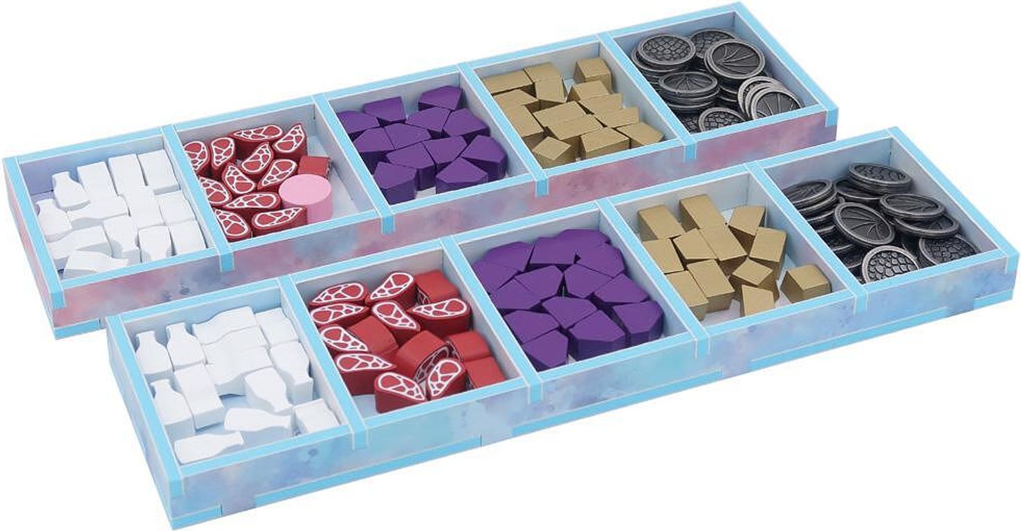 Folded Space Organizer: Wyrmspan colour insert komponenten