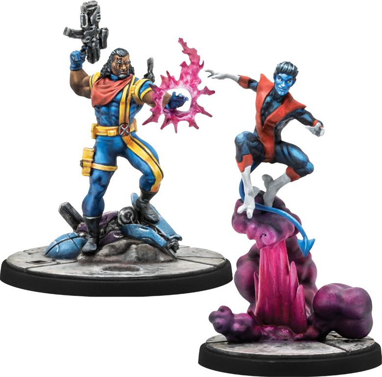 Marvel: Crisis Protocol – Bishop & Nightcrawler miniaturen