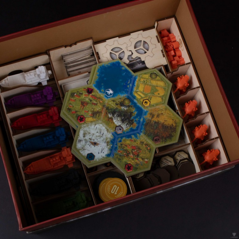 Scythe Legendary Box Houten Insert Laserox box