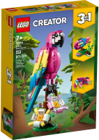 LEGO® Creator Exotischer pinkfarbener Papagei