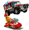 LEGO® City Feuerwehr-Station komponenten