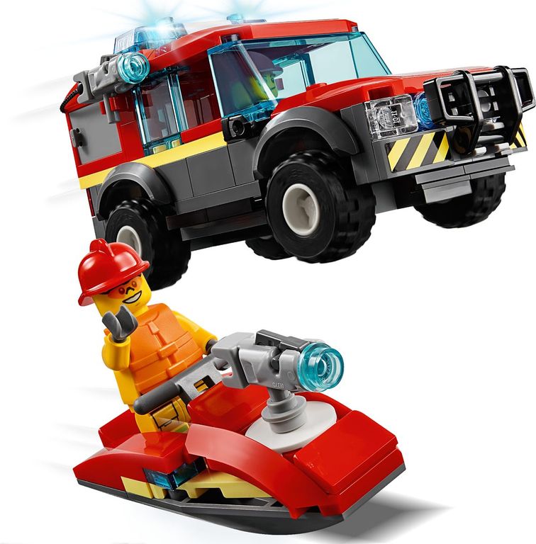 LEGO® City La caserne de pompiers composants