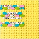 LEGO® DOTS Megapack de Adornos para Mochila: Mensajes partes