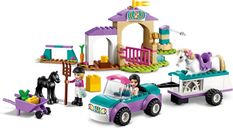 LEGO® Friends Horse Training and Trailer gameplay