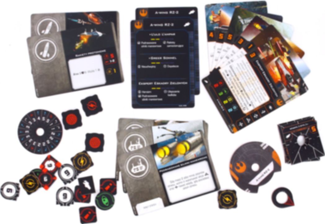 Star Wars: X-Wing (Second Edition) – RZ-2 A-Wing partes