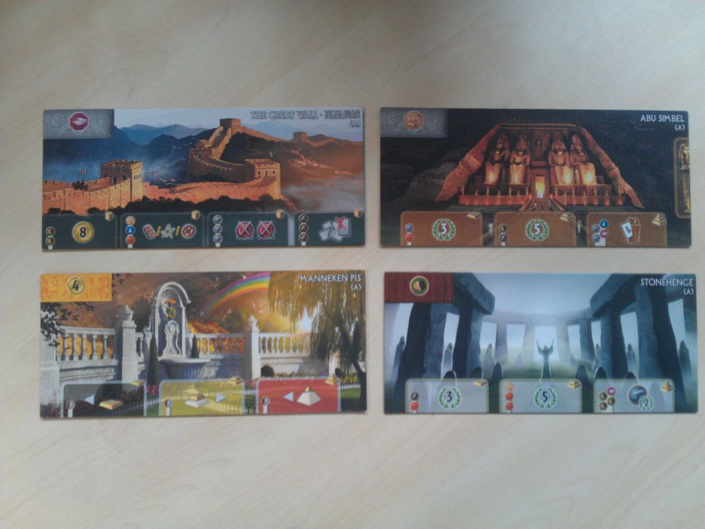 7 Wonders Wonder Pack - Uitbreiding kaarten