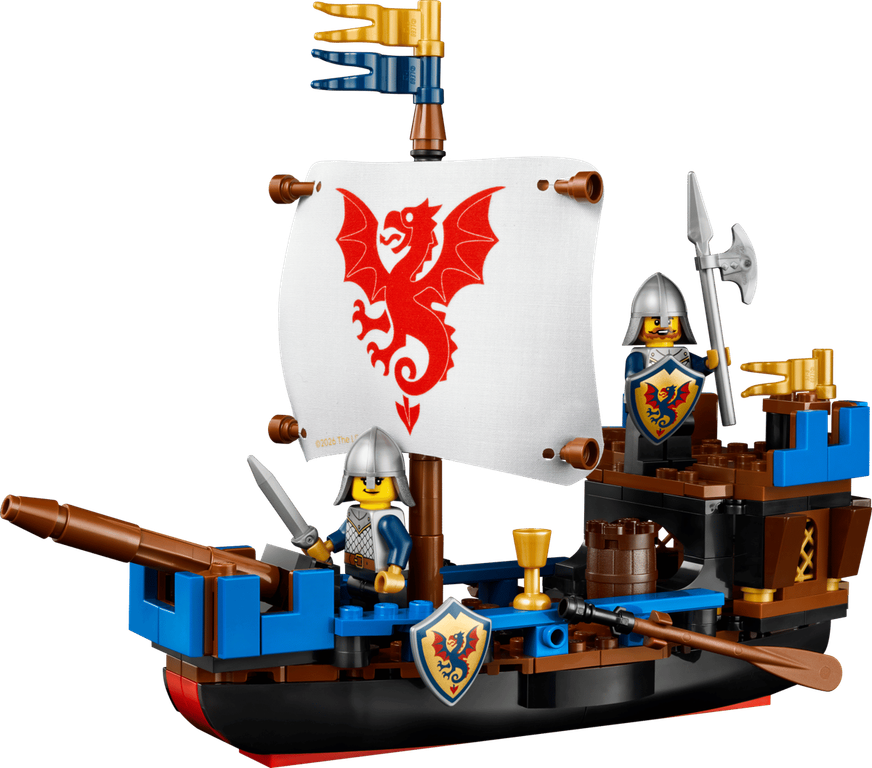 LEGO® Ideas Sea Serpent components