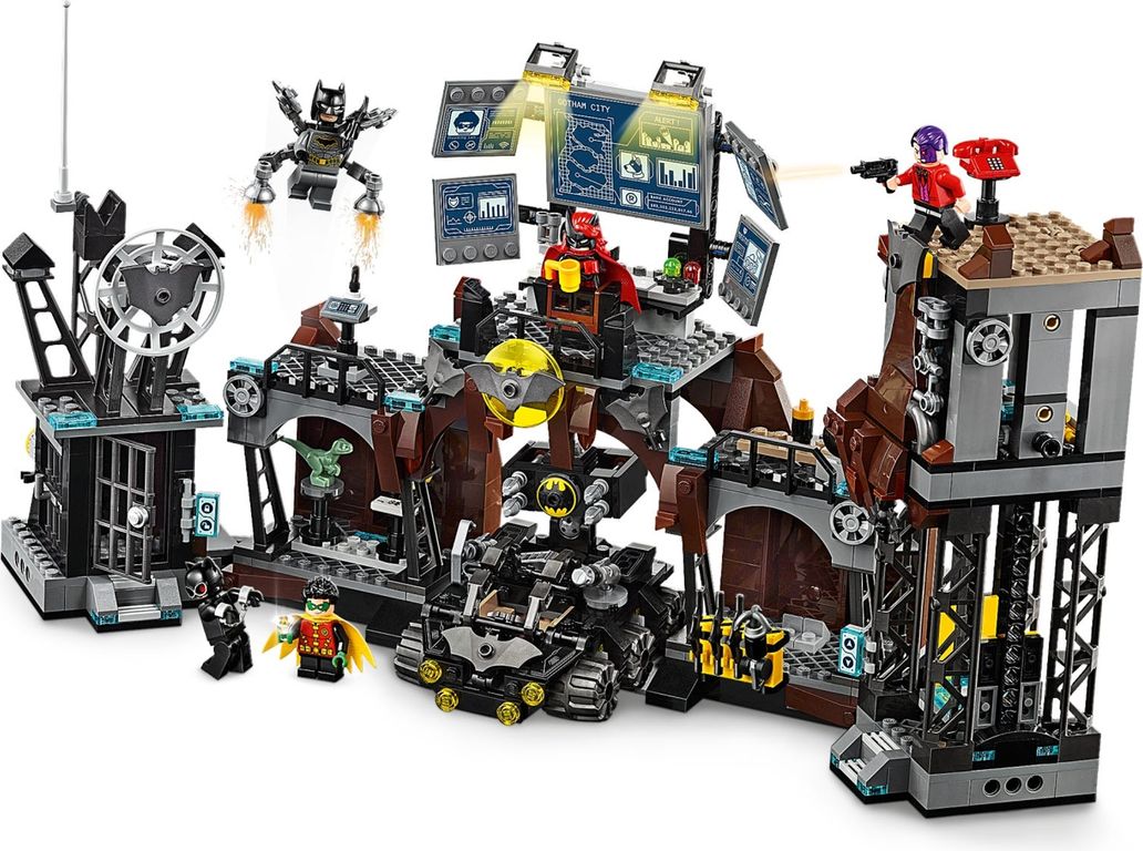 LEGO® DC Superheroes Clayface™ e l’invasione della bat-caverna componenti