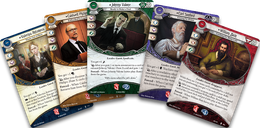 Arkham Horror: The Card Game – The Midwinter Gala: Scenario Pack cards