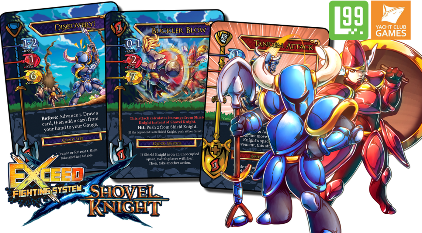 Exceed: Shovel Knight – Hope Box cartes