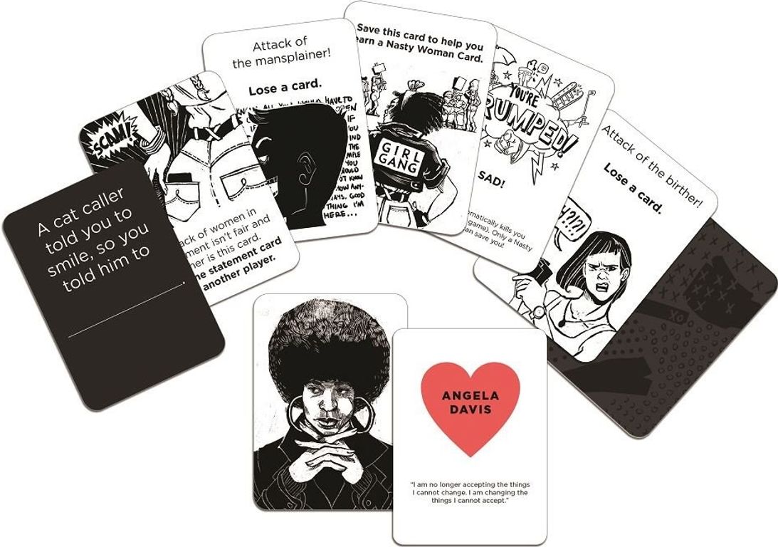 The Nasty Woman Game: A Card Game for Every Feminist cards
