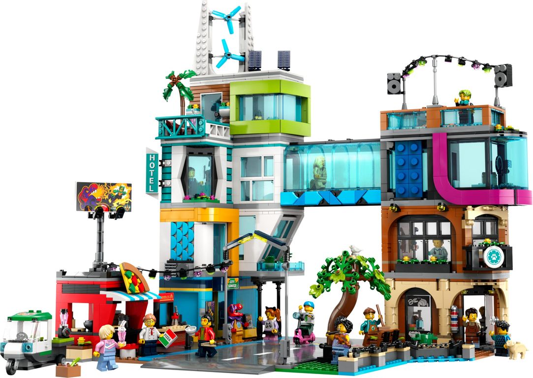 LEGO® City Le centre-ville composants