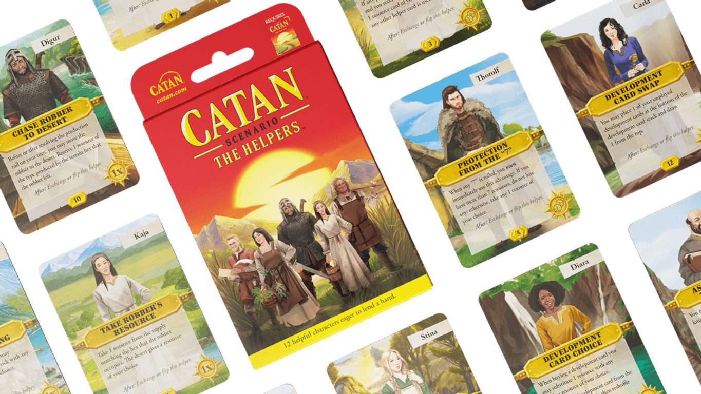 CATAN: The Helpers cartas