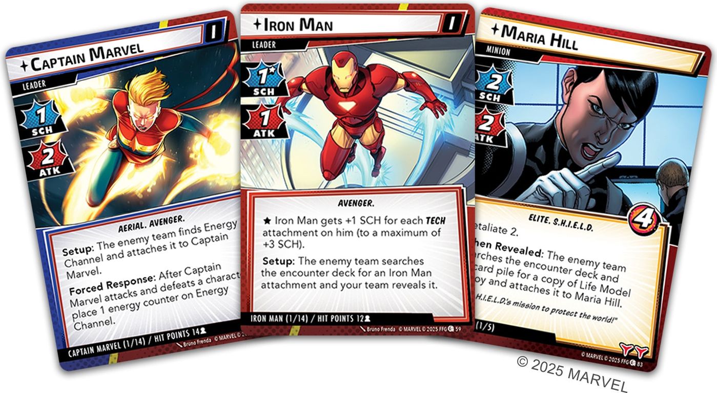 Marvel Champions: The Card Game – Civil War Expansion carte