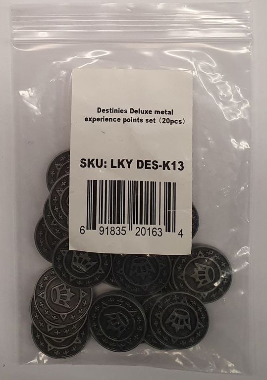 Destinies: Deluxe Metal Experience Tokens box