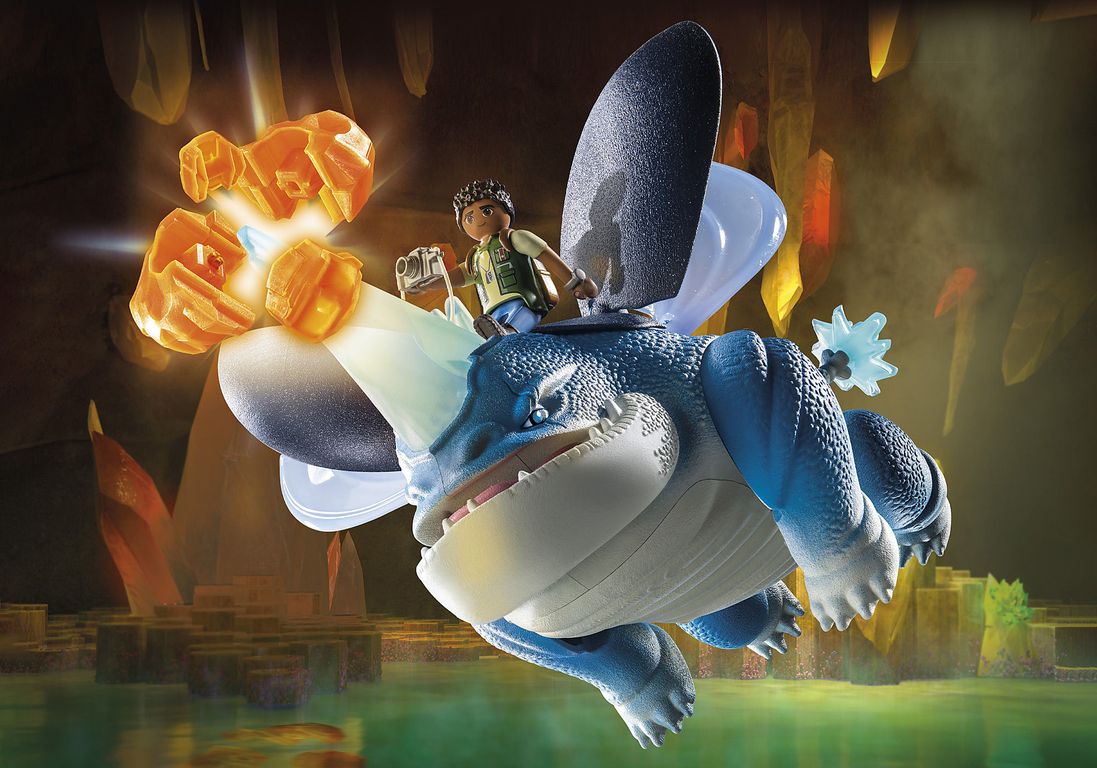 Playmobil® Dragons Dragons Nine Realms: Plowhorn & D'Angelo