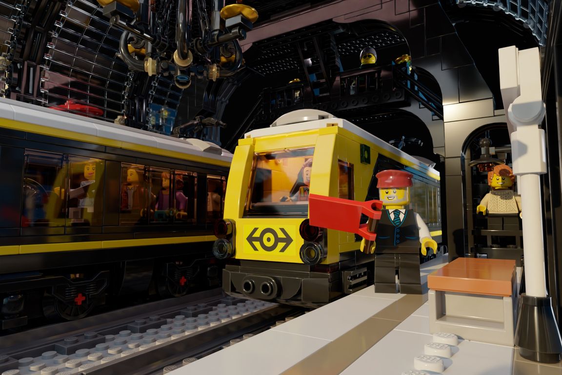 Bricklink Studgate Train Station interno