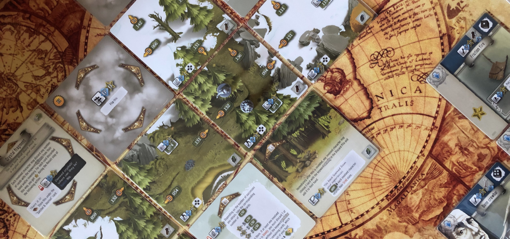 The 7th Continent: The Forbidden Sanctuary gameplay