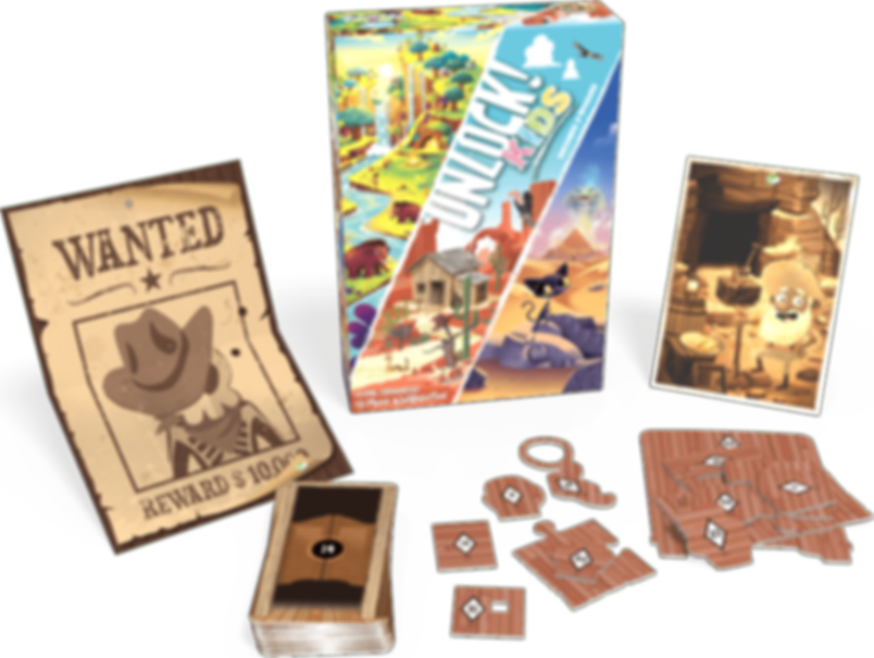 Unlock! Kids: Stories From the Past components