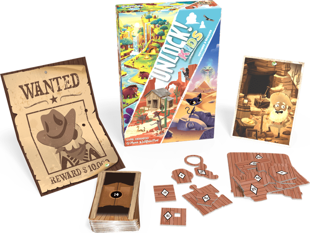 Unlock! Kids: Stories From the Past components