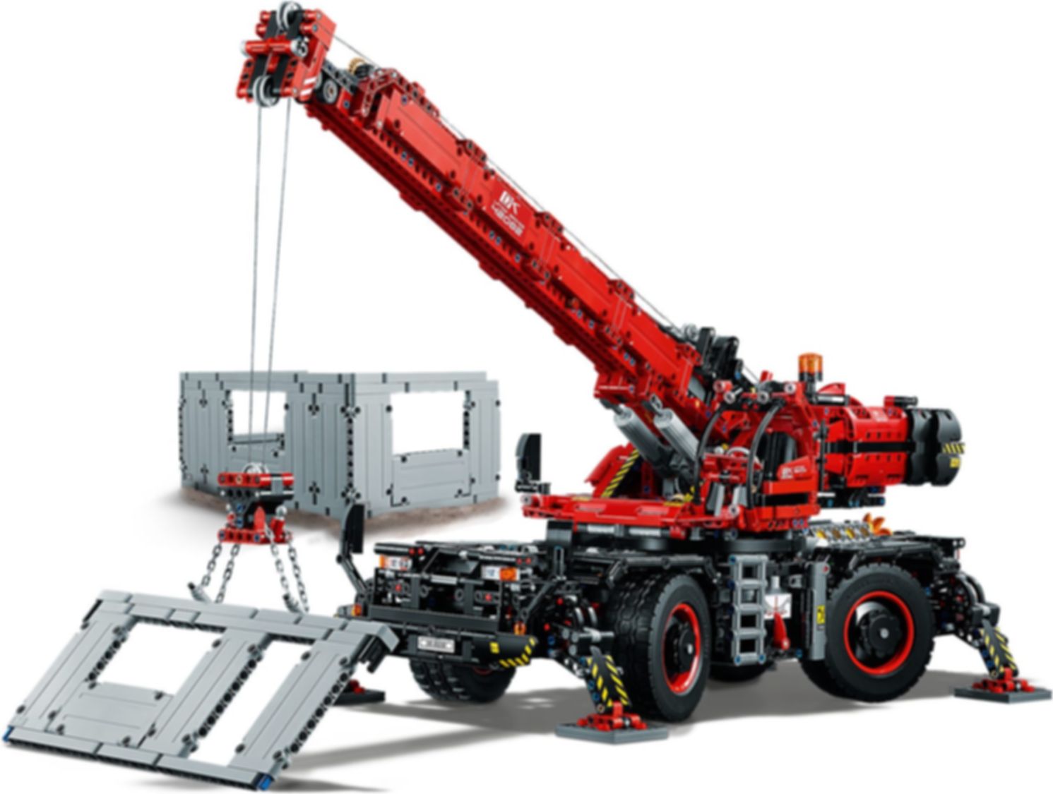 LEGO® Technic Kraan voor alle terreinen componenten