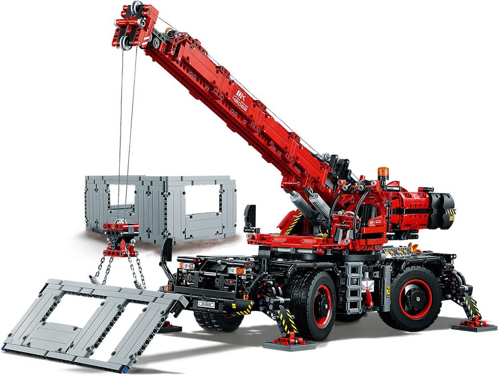 LEGO® Technic Kraan voor alle terreinen componenten