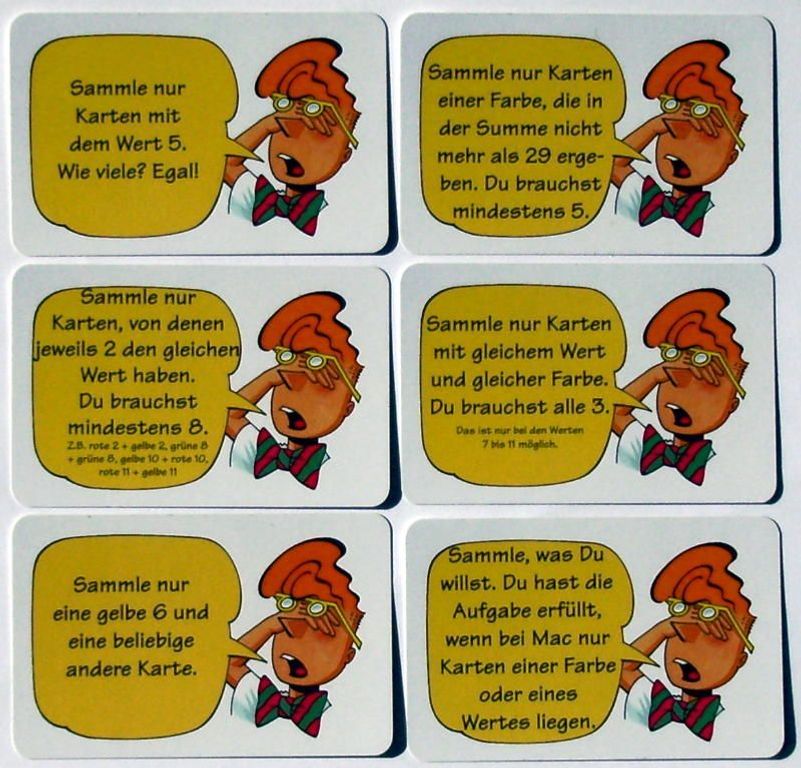 Dumm gelaufen! cartas