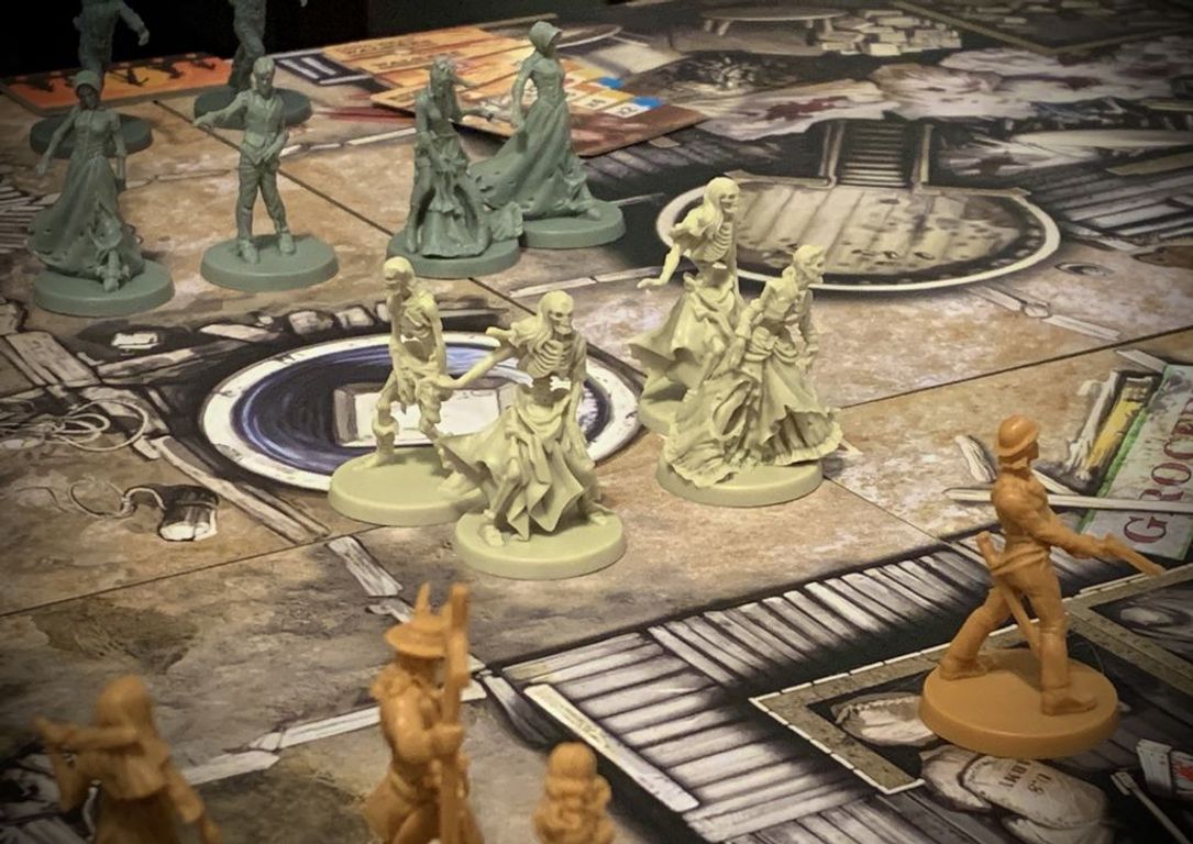 Zombicide: Undead or Alive – Long Dead Walkers gameplay