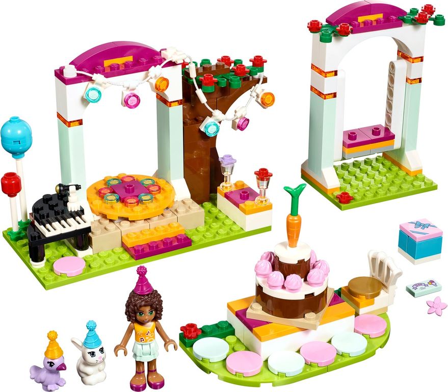 LEGO® Friends La fête surprise des animaux composants