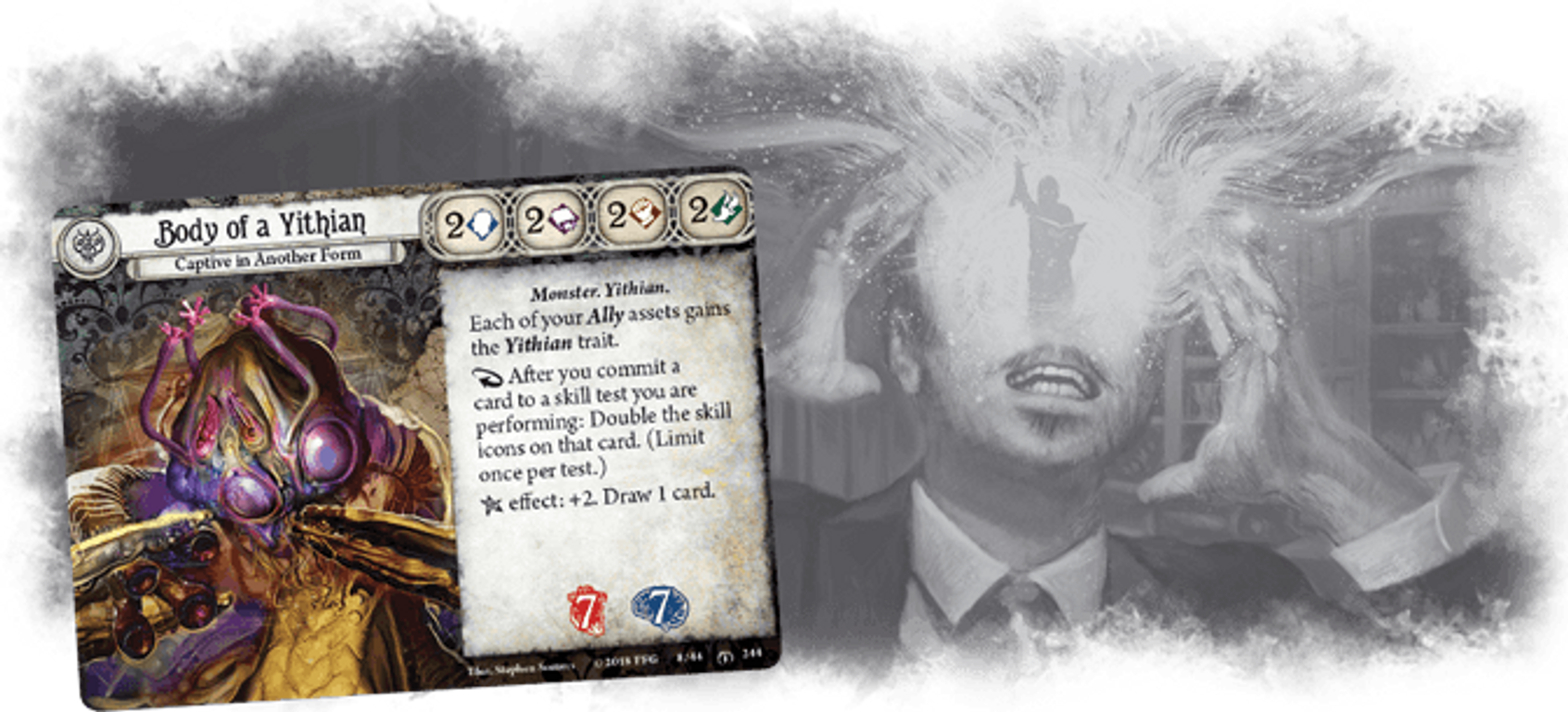 Arkham Horror: The Card Game - The City of Archives: Mythos Pack cards