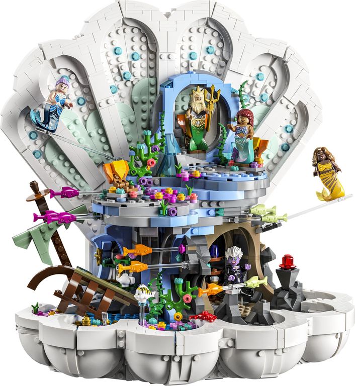 LEGO® Disney La Conchiglia Reale della Sirenetta componenti